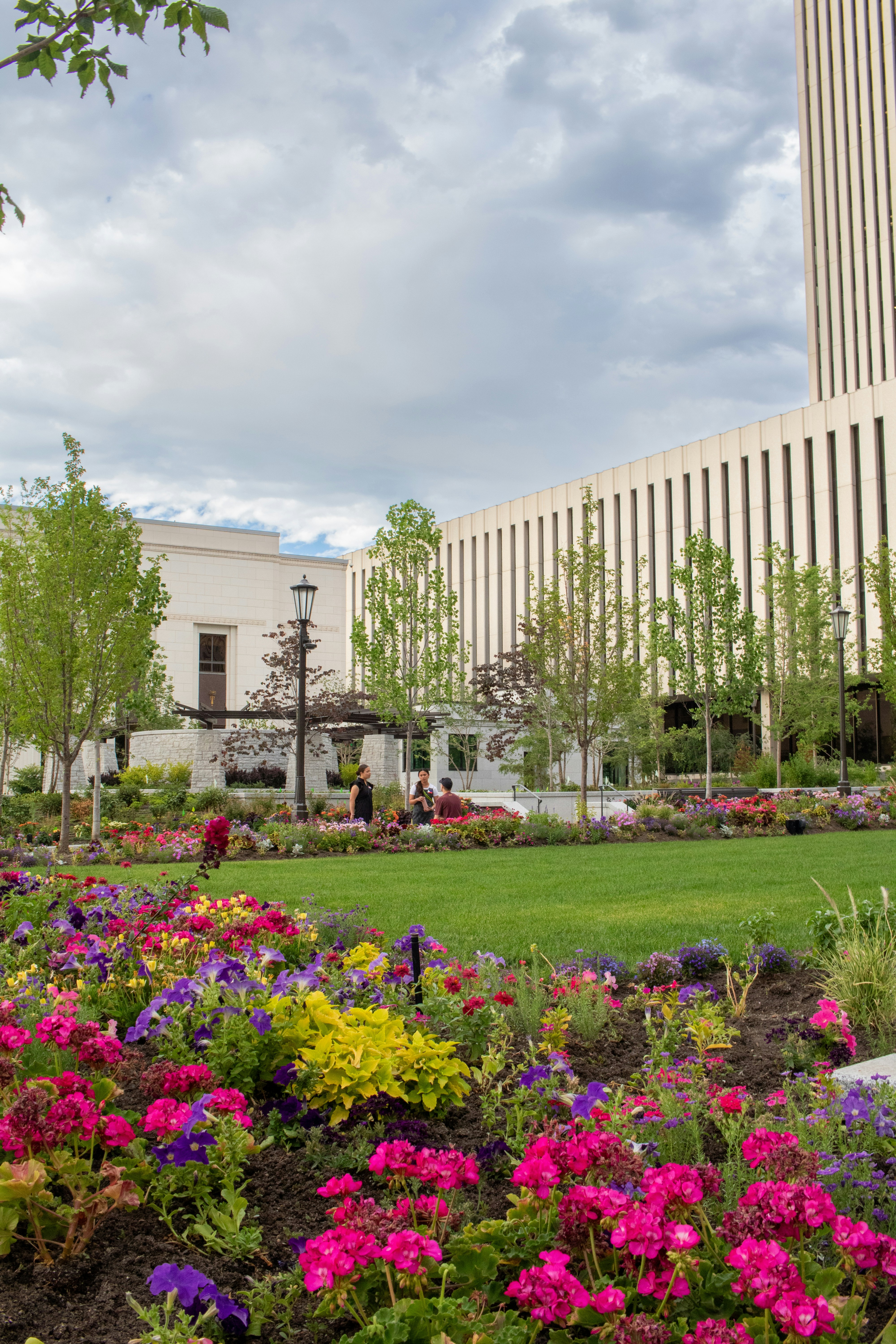 Commercial property landscape design and installation Northern Utah