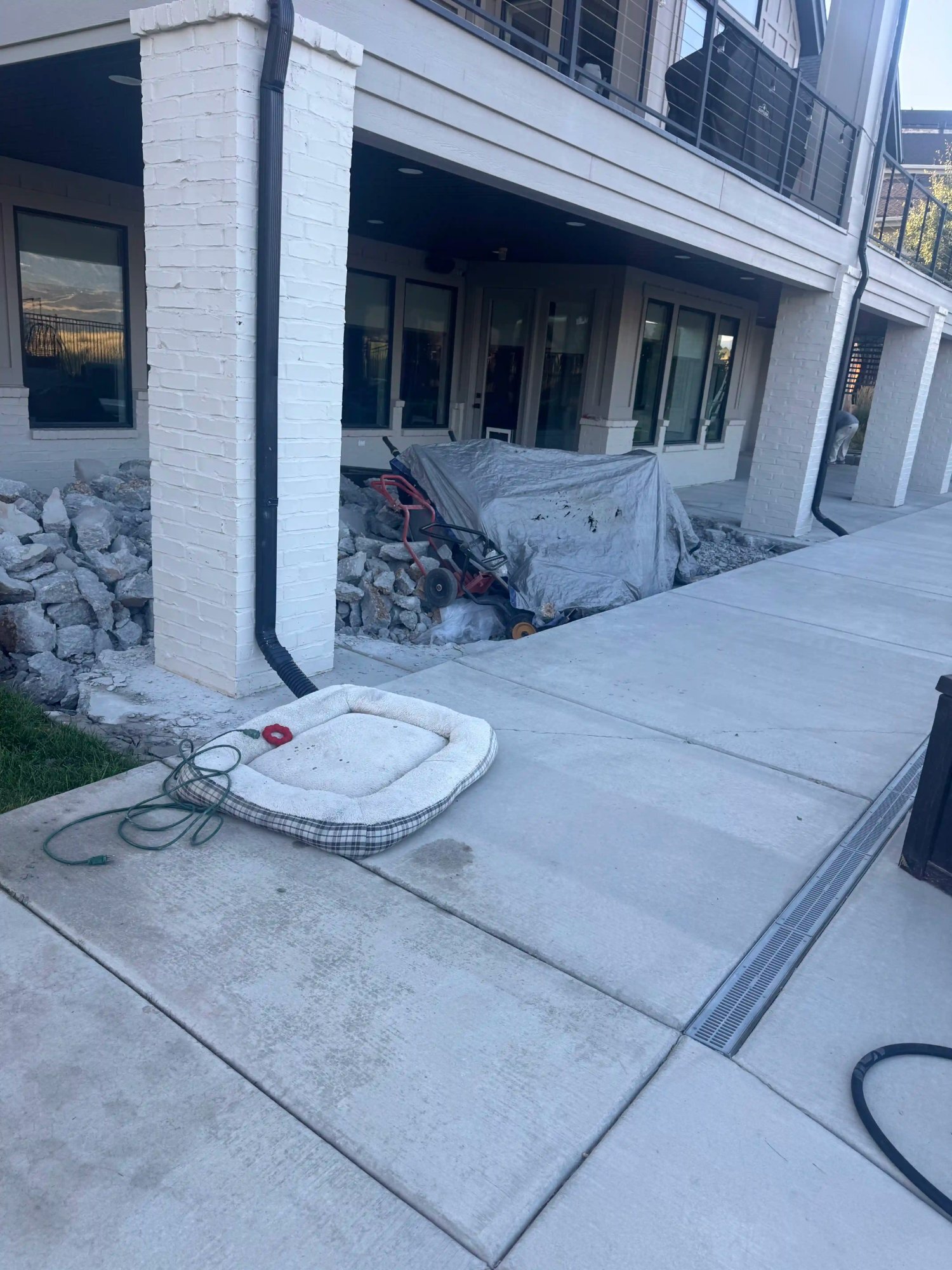 Pool Surround with Drain Channel — Eden, Weber County