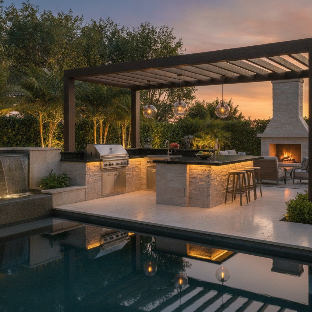 Fire, Kitchens & Features